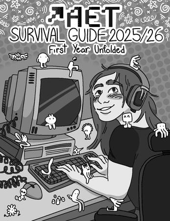 AET Student Survival Guide 25/26 Zine Cover