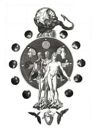 Collage made for SCAD Summer Seminar, 2022